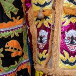Sequins and patchwork adorn an Egungun dress (image by Inger Vandyke)