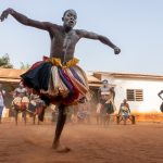 A Gambada dancer in trance (image by Inger Vandyke)