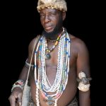 One of the most highly decorated Otamari head men in Benin (image by Inger Vandyke)