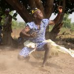 The dust and energy of Sakpata (image by Inger Vandyke)