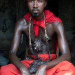 Portrait of a Shango priest (image by Inger Vandyke)