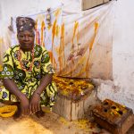 The priest of twins after the ceremony of offerings to twin culture in Benin (image by Inger Vandyke)