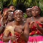 Waaba women singing and dancing in northern Benin (image by Inger Vandyke)