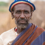Portrait of a Dassanech elder (image by Inger Vandyke)