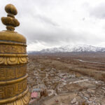  My favourite view of the Indus Valley from the roof of Thiksey Monastery (image by Mike Watson)