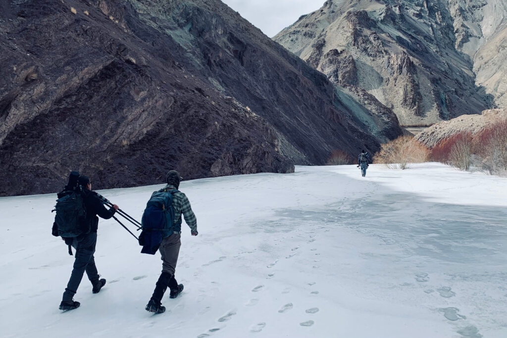  Ice hiking in Kichen Valley (image by Mike Watson)