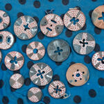 Lip discs for sale in a remote Mursi village (image by Inger Vandyke)