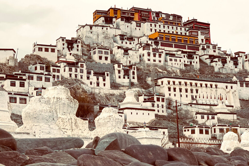  Thiksey Monastery is sometimes known as the 'Little Potala' (image by Mike Watson)