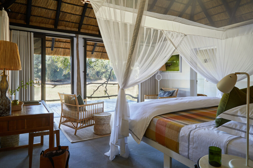 The spacious, air-conditioned rooms at Mfuwe Lodge (image by Mfuwe Lodge)