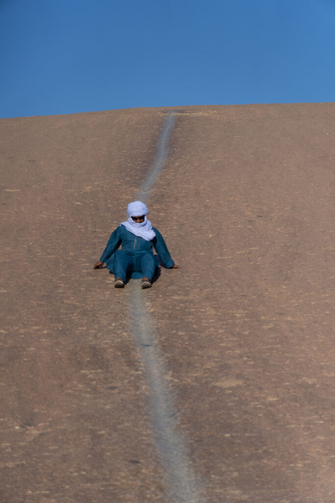 Desert slippery slide (image by Inger Vandyke)