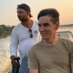 Marlon and Alex, our guides on the river (image by Mike Watson)