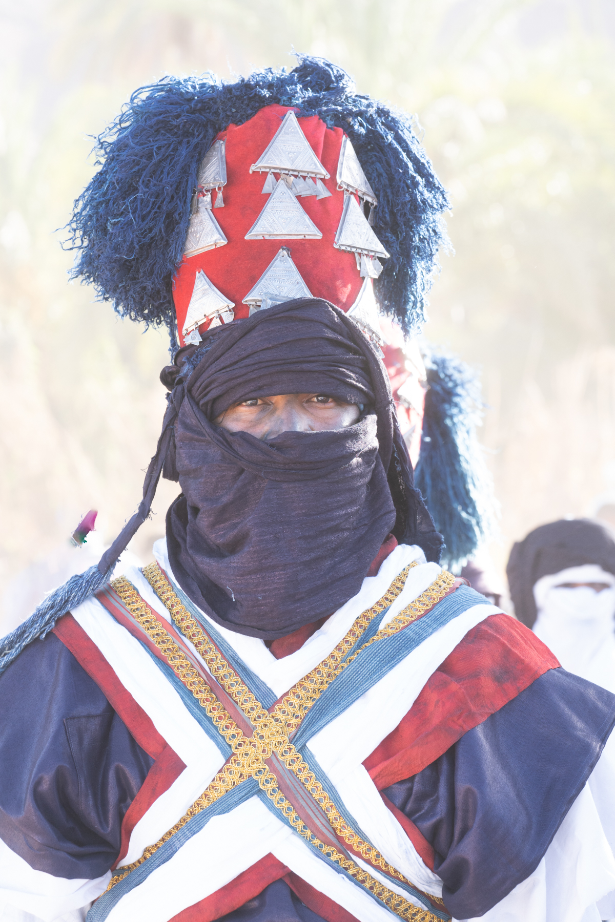 Portrait of a Sabiba warrior (image by Inger Vandyke)