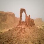 The sculpted rock arch of Bachekele (image by Inger Vandyke)