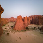 The spectacular landscapes of the Ennedi Mountains (image by Inger Vandyke)