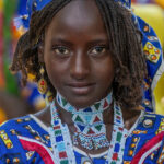 Portrait of a beautiful Fulani girl in Karnak, remote Chad (image by Inger Vandyke)