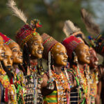 Strong facial expressions are seen as a highly attractive feature of Wodaabe men (image by Inger Vandyke)