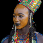 Some young Wodaabe men are so stunning they almost look like Queen Nefertiti of Egypt (image by Inger Vandyke)
