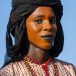 A young Wodaabe man at the Gerewol (image by Inger Vandyke)