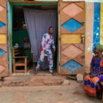 Street scenes in the old Afro-Brazilian quarter of Abomey (image by Inger Vandyke)