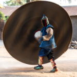 Motion blur of an Egungun (image by Inger Vandyke)