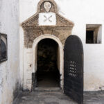 The entrance to the dungeon of St George's Castle where slaves were kept in Elmina (image by Inger Vandyke)