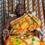 King Suorwu of Ghana's Krobo people (image by Inger Vandyke)