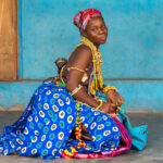 Portrait of a beautiful Dipo girl of Ghana's Krobo people in Somanya (image by Inger Vandyke)