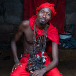 Portrait of a Shango priest (image by Inger Vandyke)