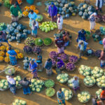 Vegetable sellers (image by Inger Vandyke)