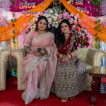 Beautiful bride and sister of the bride at a Hindu wedding (image by Inger Vandyke)
