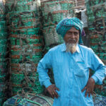 An elder of a Bangladeshi fishing community (image by Inger Vandyke)