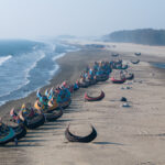 A fleet of beautiful Moonboats (image by Inger Vandyke)