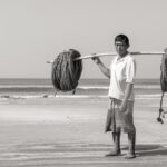 Portrait of a rope carrier on Cox's Bazaar (image by Inger Vandyke)