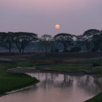 Beautiful sunset in rural Bangladesh (image by Inger Vandyke)