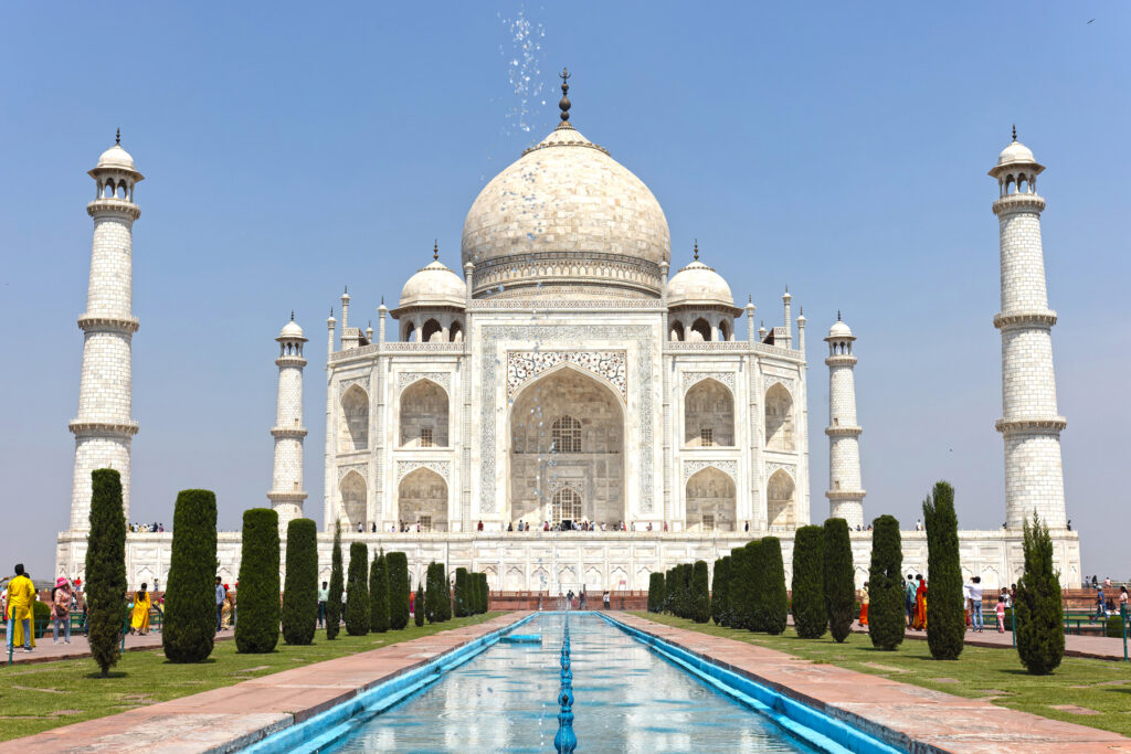 The Taj Mahal, the most beautiful building in the world (image by Mike Watson)