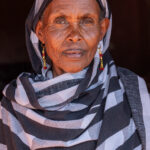 An elderly Borana woman (image by Inger Vandyke)