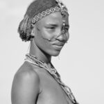 A beautiful Dassanech woman dressed to celebrate Micha (image by Inger Vandyke)