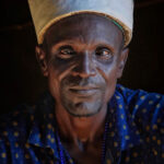 Gabra council elder wearing a traditional Itu which symbolises his status as a respected court holder of his community (image by Inger Vandyke)