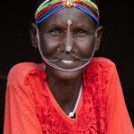 Portrait of an Njemps (Ilchamus) woman on Kokwa Island in Lake Baringo (image by Inger Vandyke)