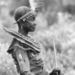 Pokot grandmother in monochrome (image by Inger Vandyke)