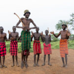 Pokot men dancing (image by Inger Vandyke)