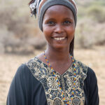 Rendile girl wearing modern dress (image by Inger Vandyke)