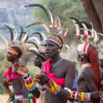 Rendile men dancing (image by Inger Vandyke)
