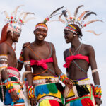 Laughing young Rendile Morans (image by Inger Vandyke)