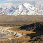 Lago Sarmiento and the towers in the background (image by Mike Watson)