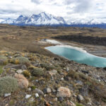 The moraine country of the Laguna Amarga Estancia (image by Mike Watson)