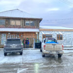 An icy morning in Ovejero, it is still winter up there (image by Mike Watson)