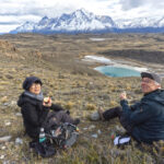 This was one of our better picnic spots high on the Laguna Amarga Estancia (image by Mike Watson)