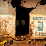 The old Afro-Brazilian quarters of towns in Benin are filled with charismatic, crumbling facades. While many buildings are disused like this one in Abomey, many are still occupied (image by Ingrid Koedood)