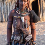 Ovahimba girl at sunset (image by Inger Vandyke)